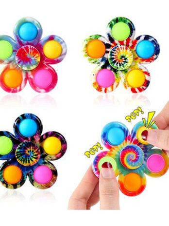 Effacera Pop Fidget Spinner Toys 4 Pack